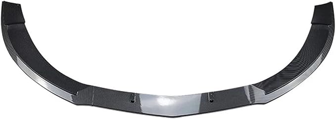 Kiyah Car Front Bumper Spoiler Protector Plate Lip Body Kit Compatible for Mercedes Benz CLA-Class C117 CLA200 260 CLA45 AMG 2013 2014 2015(Glossy Black)