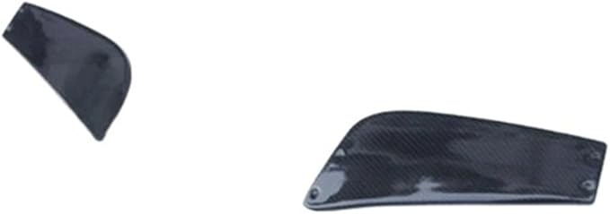 Carbon Fiber/FRP 3Pcs R Style Rear Diffuser Compatible for Mercedes Benz CLA W117 CLA180 CLA200 CLA250 CLA45 AMG Package 2013-2018 (Color : 2PCS splitters CF)
