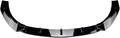 Kiyah Front Bumper Lip Spoiler Splitter Diffuser Canard Lip Compatible for Mercedes CLA Class C118 CLA45 AMG 2019-2023 Car Accessories(Glossy Black)