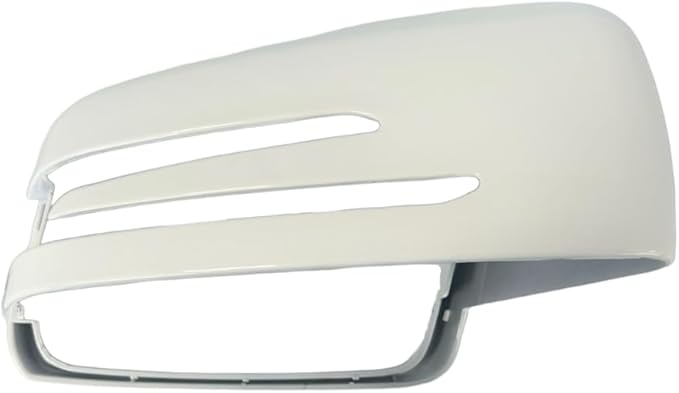 #20 8th Gear White Right Passenger Side Mirror Cover Compatible with Mercedes CLA180 CLA250 2014 2015 CLA 180 CLA 250