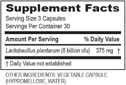 Transformation The Genesis of Good Health Enzymes Plantadophilus Natural Plant-Based Probiotics Supplement Practitioner Recommended Non-GMO for Digestive Health Immune Support Gut Balance 90