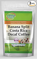 Banana Split Costa Rica Decaf Coffee (Gourmet Naturally Flavored Whole Coffee Beans) (4 oz ZIN: 546992) - 3 Pack