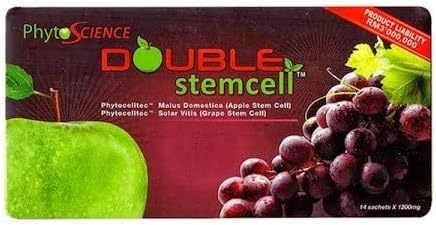 4 Pack PhytoScience Double Stem Cell Apple Grape StemCell Anti Aging Swiss Quality Formula