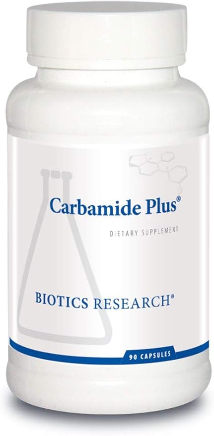 BIOTICS RESEARCH Carbamide Plus Promotes Healthy Kidney and Bladder Function Water Balance Healthy Fluid Balance Support Physiological Elimination of Water Supports Biliary Function 90 Capsules