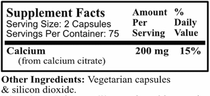 Daily Manufacturing Calcium Citrate