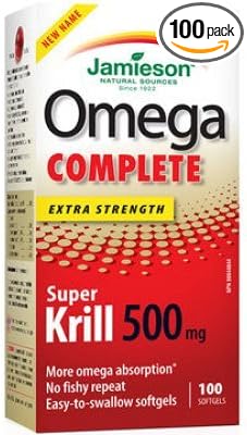 Omega Complete™ Extra Strength Super Krill 500 mg 100 softgels