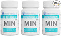 Systemic Formulas MIN #140 Multi Mineral Plus – 60 Capsules | Essential Mineral Complex for Daily Wellness Cellular Replenishment &amp GeoMetal™ Keychain Pill Holder (Pack of 3)