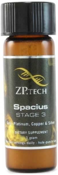 Spacius 1gm Stage 3 - Monoatomic Gold Platinum Copper Silver