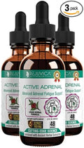 Rejuvica Health Active Adrenal - Advanced Adrenal Support Tincture - Liquid Delivery for Better Absorption - Ashwagandha B-Vitamins Magnesium and More