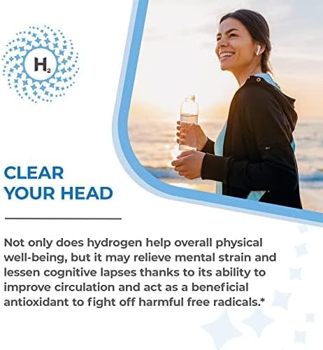 True Nano H2 Plus by H2 Universe| Molecular Hydrogen with Active Hydrogen Nanobubbles | Boosts Energy Powerful Antioxidant | 60 Capsules