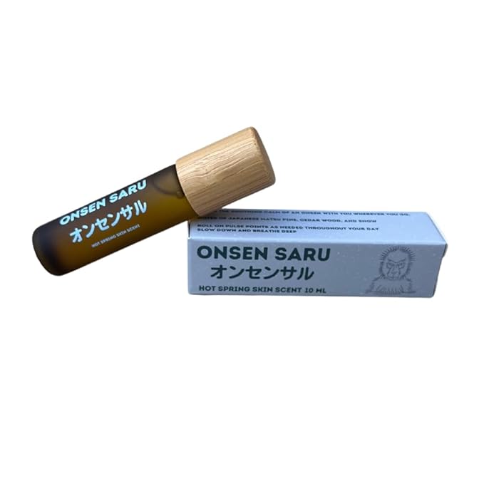 IPPINKA MCT Oil with Japanese Matsu Pine and Cedar Wood Scent - Roll-on Skin Scent - 10ml