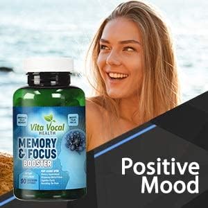 VITA VOCAL Premium Memory Focus Supplement Boosts Clarity and Concentration | Brain Booster