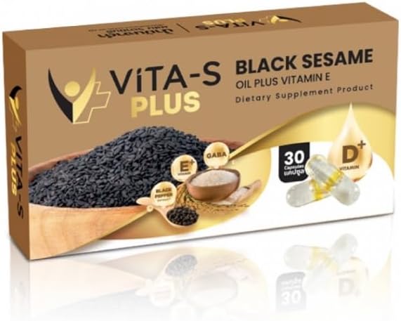 Vita-S Black Sesame Oil 30 Capsules