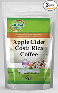 Apple Cider Costa Rica Coffee (Gourmet Naturally Flavored Whole Coffee Beans) (4 oz ZIN: 546677) - 3 Pack