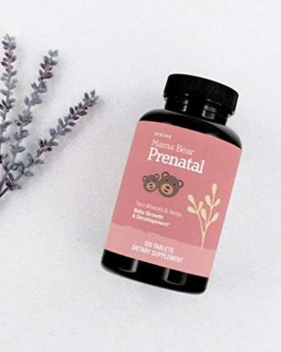 Sprigs Mama Bear Prenatal Vitamins-CapsuleOrganic 120 Tables