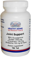 Joint Support W/ Glucosamine Sulfate 1000 Mg Chondroitin 100 Mg Boswellia 100 Mg &amp More 180 Tablets