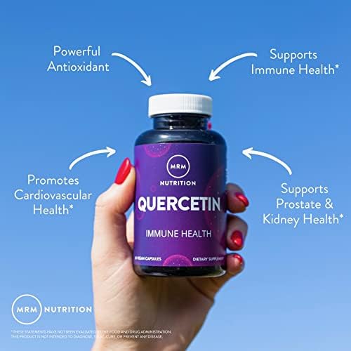 MRM Quercetin 500mg 60 Vegetarian Capsules