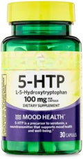 SEDLAV 5-HTP Capsules 100 mg 30 Count Sticker
