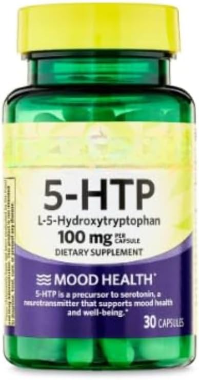 SEDLAV 5-HTP Capsules 100 mg 30 Count Sticker