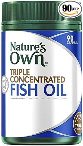Nature's Own Triple Concentrated Fish Oil Odourless 90 Capsules