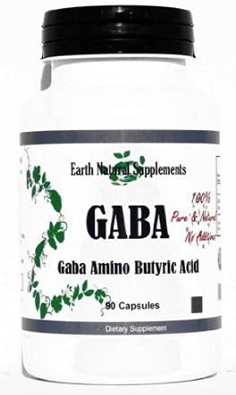 Gaba - 180 Capsules 600 Mg * Gama Aminobutyric Acid Amino Acid (2 Bottles)