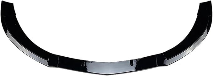 Car Front Bumper Lip Compatible for Mercedes Benz CLA Class C117 CLA200 260 CLA45 AMG 2013-2015 ABS Spoiler Splitter Body Kits Diffuser(Color:Glossy Black)