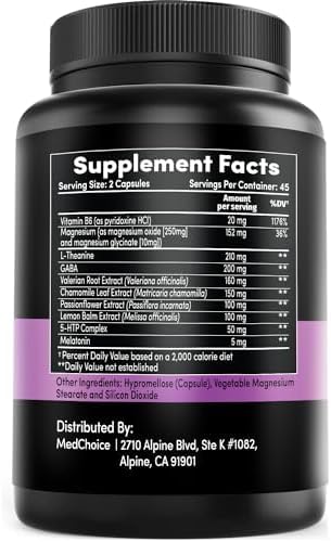 MEDCHOICE Turmeric &amp Ginger (120ct) Sleep Melatonin (90ct) and Nootropic Brain (60ct) Supplement Bundle - Wellness Trio for Brain Sleep &amp Immune Support - Vegan Non-GMO Gluten-Free