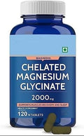 Magnesium Glycinate 2000mg Per Serving Supplement - 120 Veg Tablets