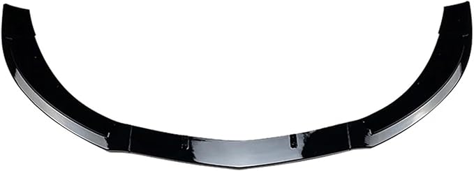 DYXN Front Bumper Lip Splitter Trim Under Chin Spoiler Compatible for Benz CLA Class C117 CLA200 260 CLA45 AMG 2013-2015(Glossy Black)