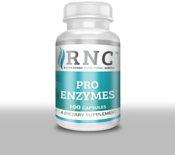 Richardson Nutritional Center Pro Enzymes Dietary Supplement 100 Capsules