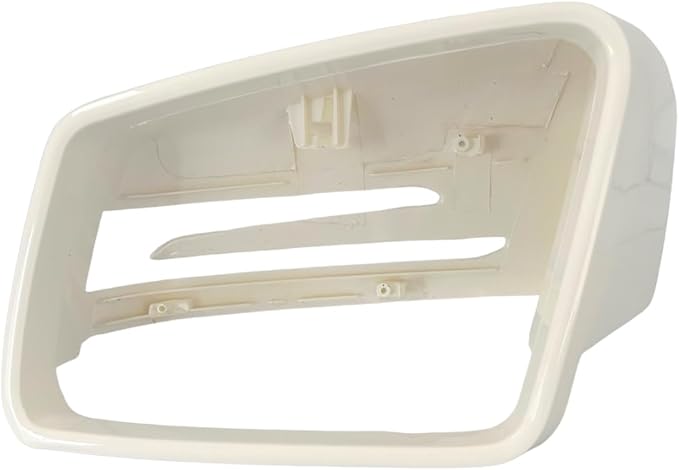 #20 8th Gear White Left Driver Side Mirror Cover Compatible with Mercedes CLA180 CLA250 2014 2015 CLA 180 CLA 250