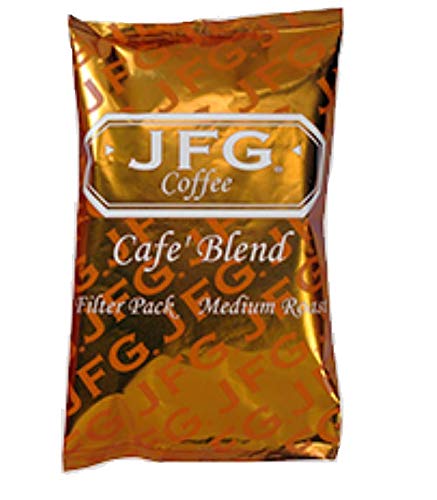 JFG Medium Roast Coffee Cafe Blend - Filter Pack 1.5 Ounce - 42 per case.