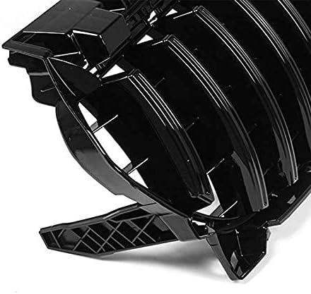 Front Bumper Grill Mesh Fits For W117 CLA Class CLA180 CLA200 CLA250 CLA45 AMG 2013-2016 (Black)
