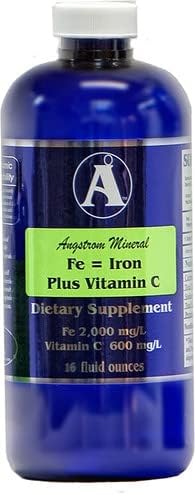 Iron + Vitamin C 16oz. - Liquid Mineral