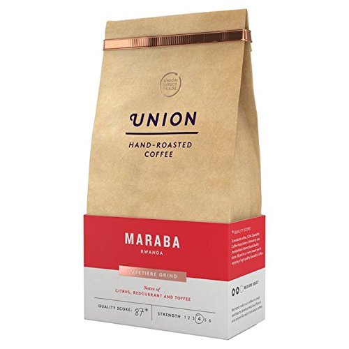 Union Coffee Medium Roast Cafetiere Grind - Maraba Rwanda - 200g