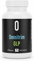 Omnitrition OmniTrim GLP Wellness Support Supplement with Berberine Chromium Cinnamon Green Tea &amp Turmeric | Supports Energy &amp Healthy Lifestyle – 90 Capsules