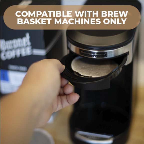 Baronet Coffee Pods [House Blend-54 Pods] Single Cup Use for Basket Brew [3 Boxes of 18 Single Serve 10 Gram] Regular Strength Light Roast [House Blend]