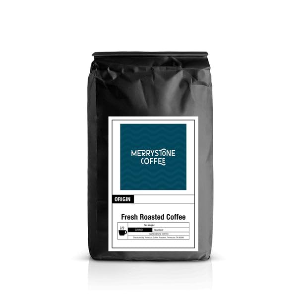 Merrystone Bold French Roast Coffee Dark Roasted to Order 5 Lb Espresso Grind