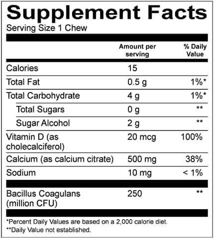 BariatricPal Duodenal Switch Complete 30-Day Supply Vitamin Pack (Capsule with 45mg Iron Calcium Citrate Soft Chews with Probiotics - Wild Grape)