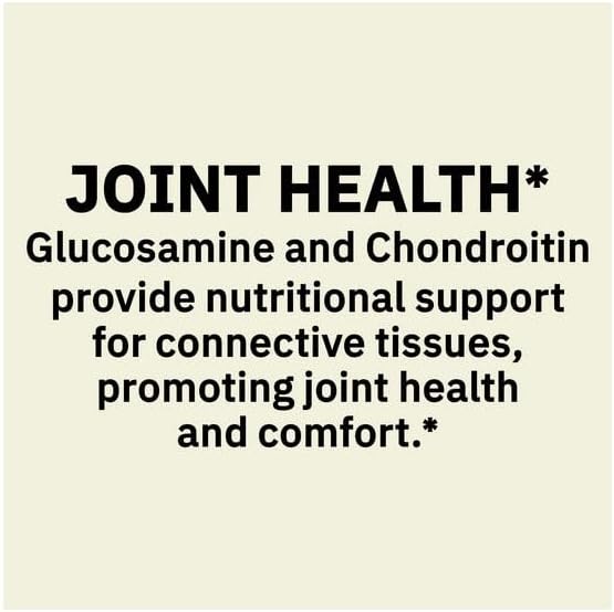 Triple Strength Glucosamine Chondroitin Tablets Dietary Supplement 40 Count