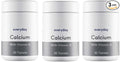 Everyday Vitamins Calcium + Vitamin D - 30 Tablets (Pack of 3 Total 90 Tablets) Free from Artificial Flavours and Preservatives. Lactose Free.