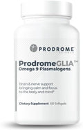 ProdromeGlia™ White Matter Plasmalogen Omega-9 Supplement for Brain and Cellular Health | Supports the Structural Composition of Myelin and Nervous System Membranes | 60 Softgels