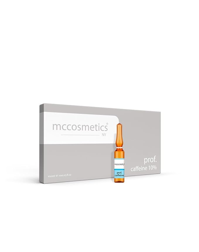 NY Prof. Caffeine 10% – Lipolytic &amp Firming Ampoules for Body Contouring – 10 x 1 ml – Made in Spain