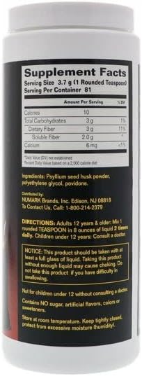 Instant Dietary Fiber Supplement 10.6 oz (Pack of 3)