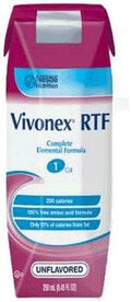 Nestle 85362500CA - Vivonex RTF Elemental Diet Unflavored Liquid 8 oz. Can