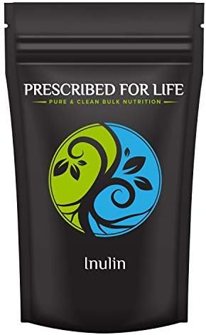Prescribed For Life Inulin Powder | Prebiotics for Digestive Health | Gluten Free Vegan Non-GMO | Jerusalem Artichoke Supplement | Fructo Oligosaccharide FOS Powder (5 kg / 11 lb)