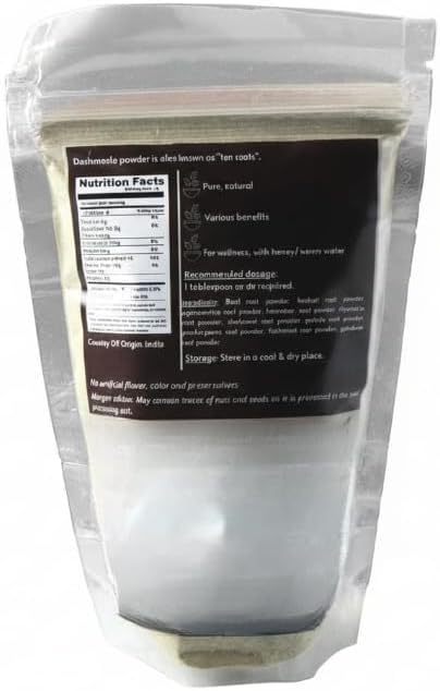 Ayurveda Dashmool Powder | 100g | Dasamoola | Kwath Powder for Digestion Constipation Healthy Skin.
