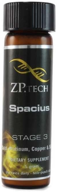 Spacius 1gm Stage 3 - Monoatomic Gold Platinum Copper Silver