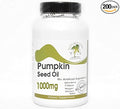 Pumpkin Seed Oil 1000mg Emulsified Dry ~ 200 Capsules - No Additives ~ Naturetition Supplements