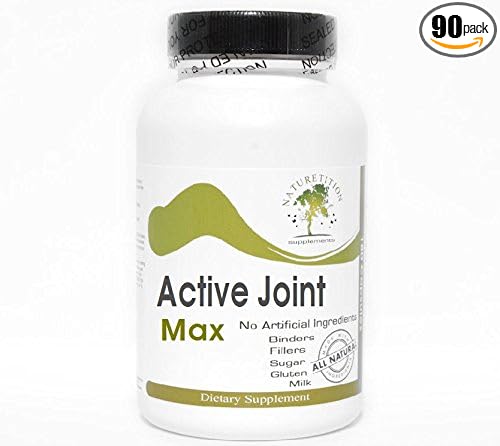 Active Joint Max ~ 90 Capsules - No Additives ~ Naturetition Supplements